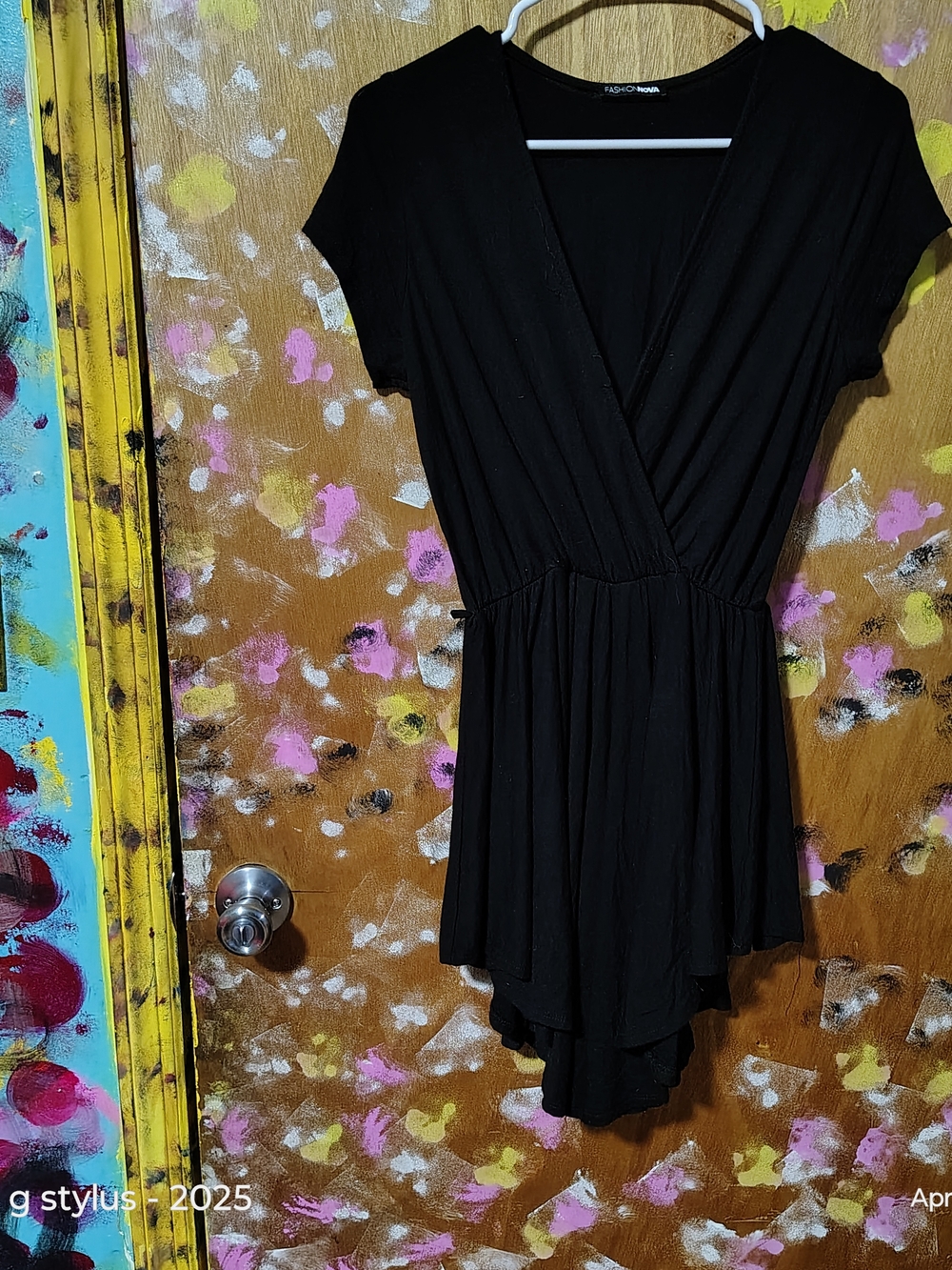 😲🔥👌FASHION NOVA Black Cuteee Dress w/ Shorts Attached Under